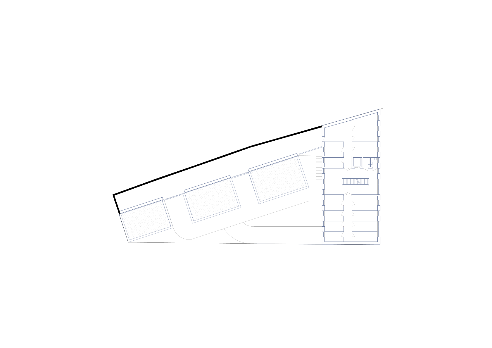 Querschnitt des sanierten Bauernhauses
